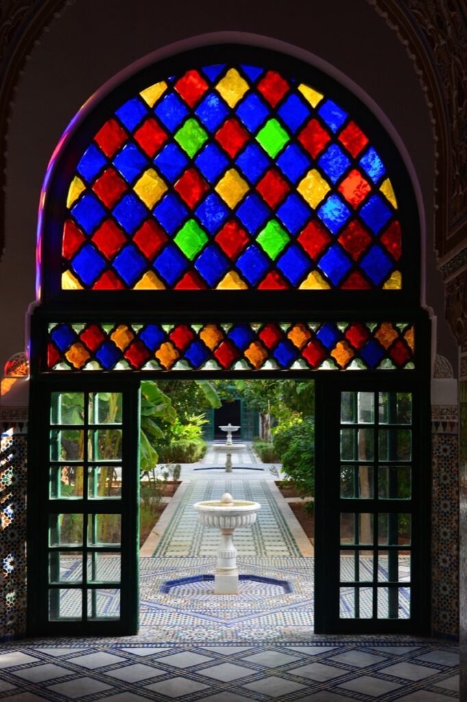 Courtyard of the Bahia Palace, Marrakech