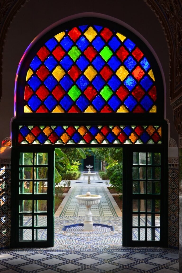 Courtyard of the Bahia Palace, Marrakech