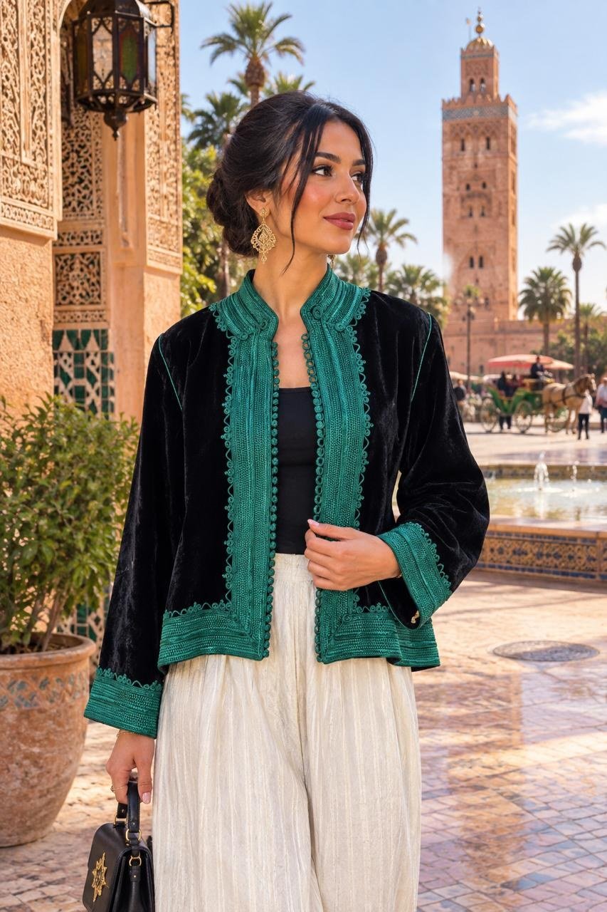 Velvet Boléro Jacket