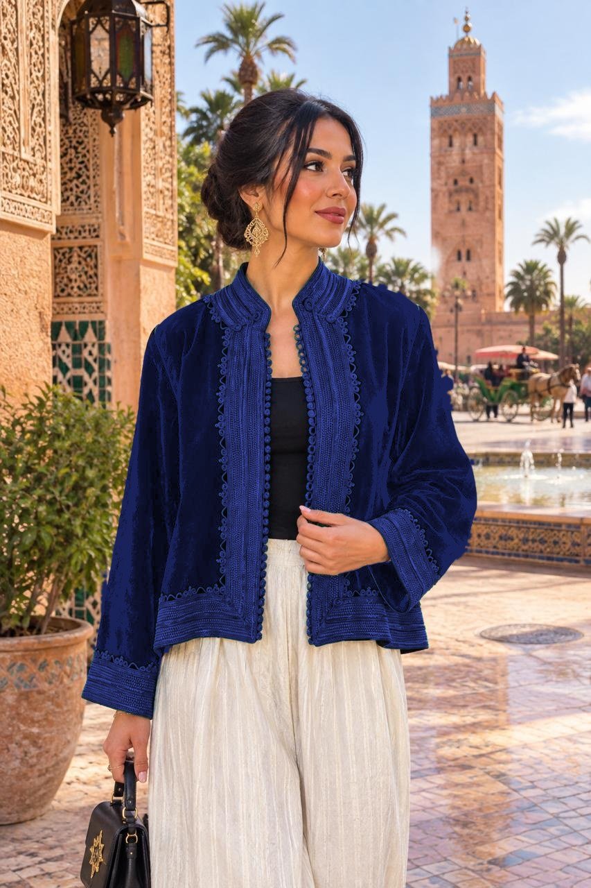 Velvet Boléro Jacket - Image 6