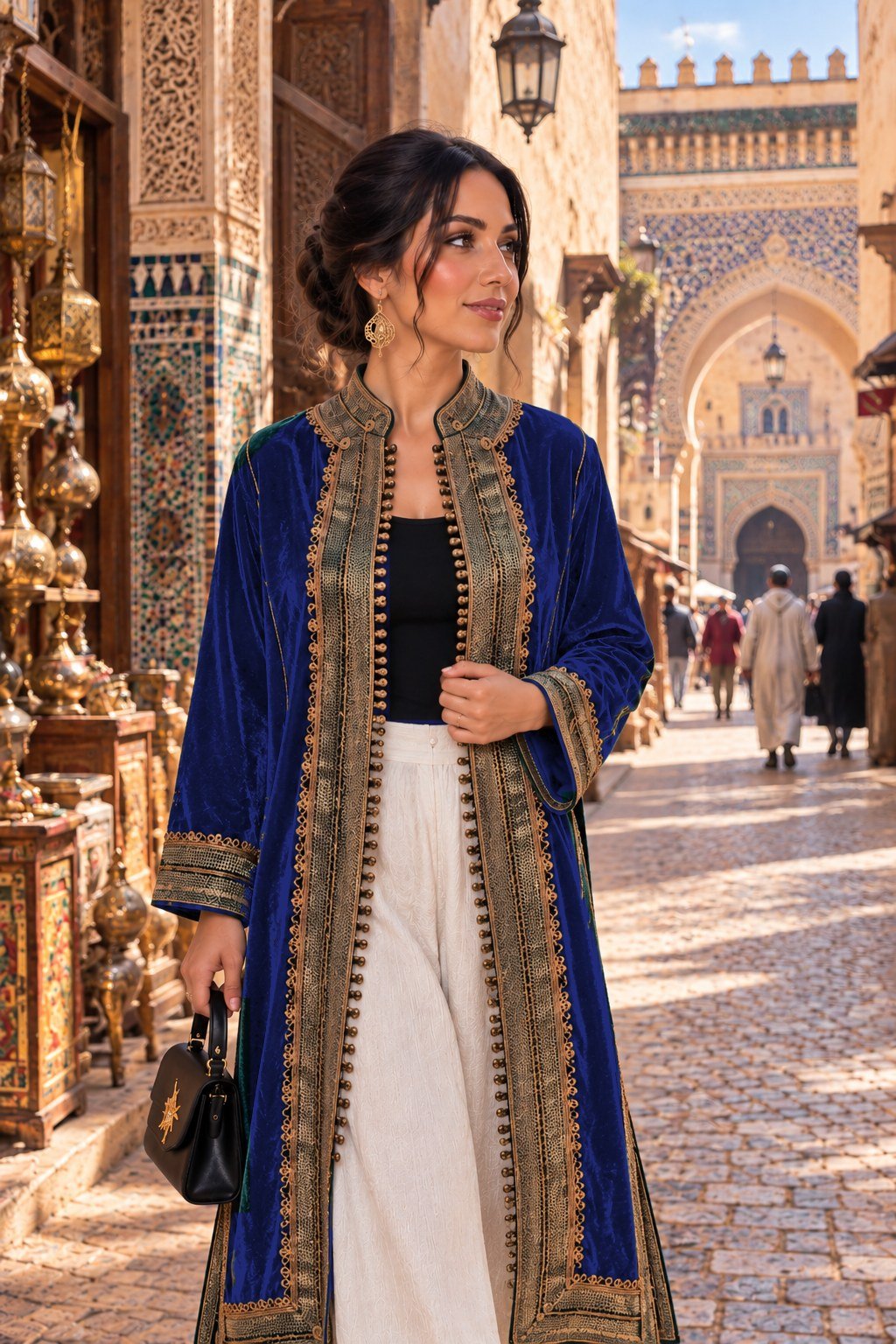 3/4 Velvet Jacket - Image 4